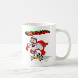 Habicht Cartoon Kaffeetasse