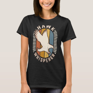 Habicht Flüsterer Vintage Klassiker Retro Tierlieb T-Shirt
