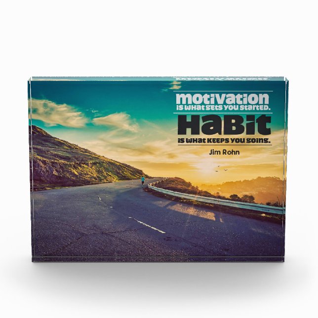 Habit Behalte dich Fotoblock (Vorderseite)