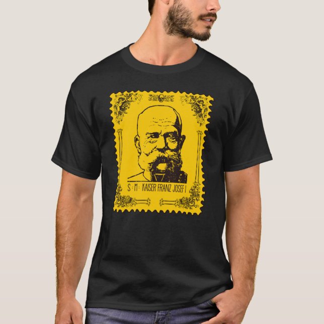 Habsburg Kaiser Franz Joseph Österreich Vintage T-Shirt (Vorderseite)