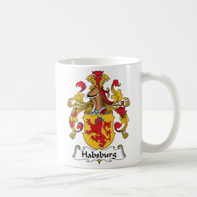 Habsburger-Familienwappen Tasse (Rechts)