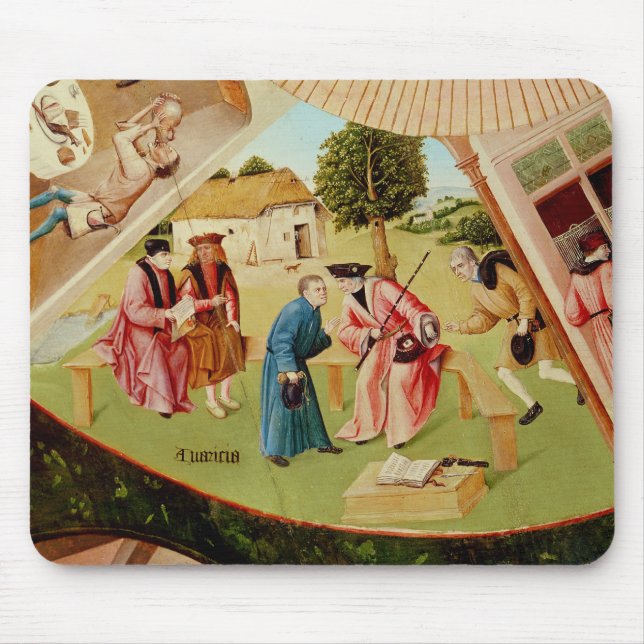 Habsucht Mousepad (Vorne)