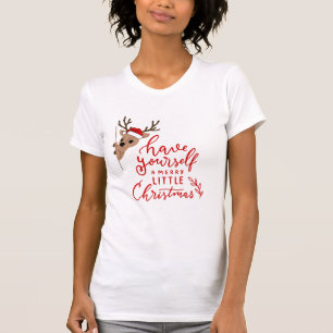 Habt ein fröhliches kleines Weihnachten T-Shirt
