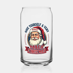 Habt ein sehr Maga Weihnachten Trump Gewonnen Dosenglas
