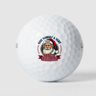 Habt ein sehr Maga Weihnachten Trump Gewonnen Golfball