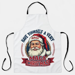 Habt ein sehr Maga Weihnachten Trump Gewonnen Schürze