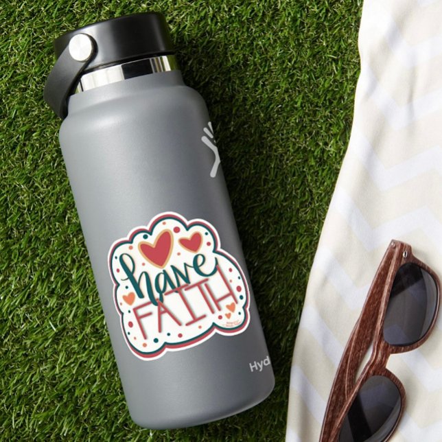 Habt einen trendy Sticker für das Glaubensherz (Von Creator hochgeladen)