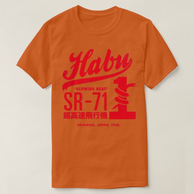 Habu SR71 T-Shirt (Design vorne)
