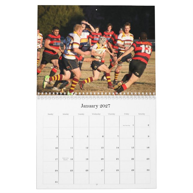 HAC 2013 Kalender (Jan 2027)