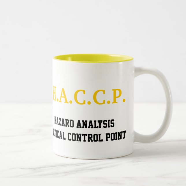 HACCP TASSE Gelb (Rechts)