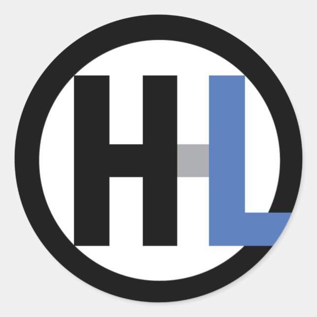 Hachi-Life-Aufkleber Runder Aufkleber (Vorderseite)