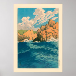 Hachinohe Same von Kawase Hasui Poster