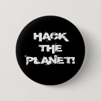 Hack the Planet button