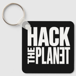 Hack The Planet Schlüsselanhänger