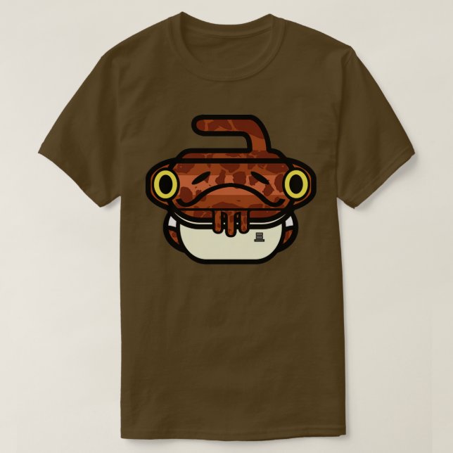 Hackbar Curling Rockers T-Shirt (Design vorne)