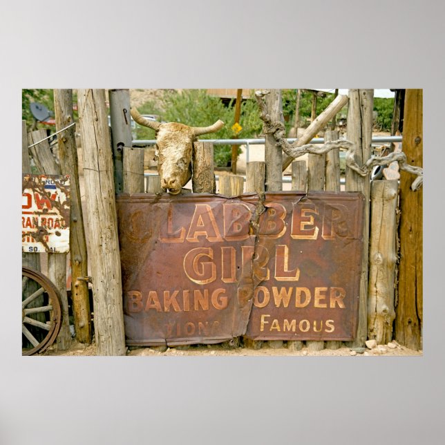 Hackberry General Store, Route 66 Print Poster (Vorne)