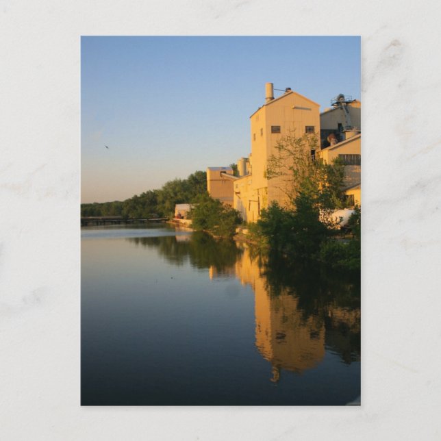 Hackensack River Postkarte (Vorderseite)