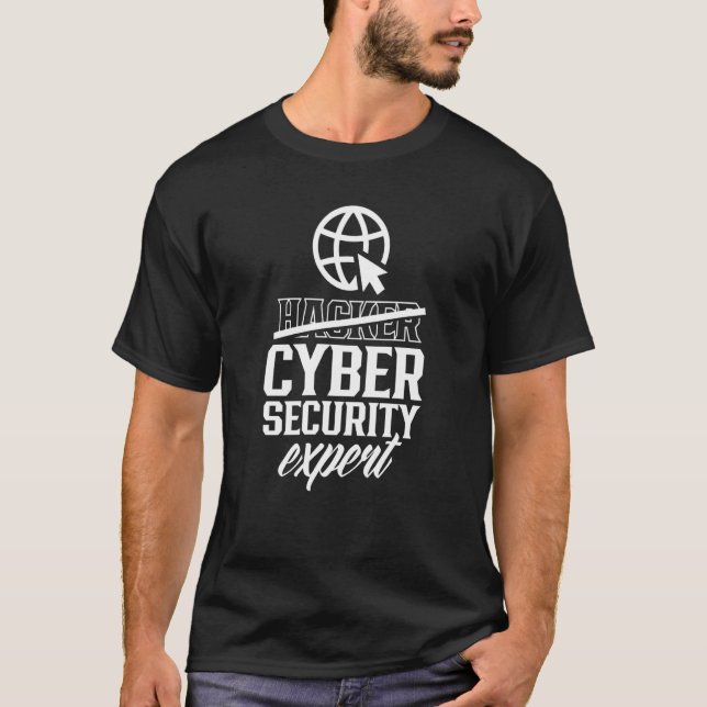 Hacker Cyber-Sicherheits-Experte Computer Hack It  T-Shirt (Vorderseite)