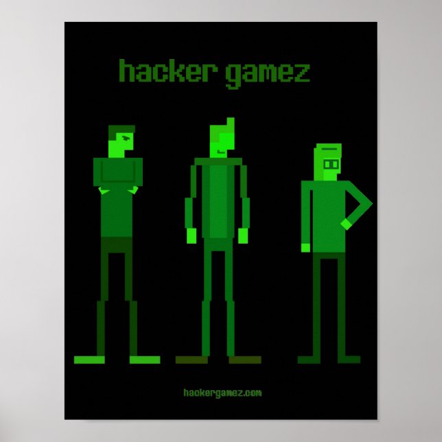 Hacker Gamez Poster (Vorne)