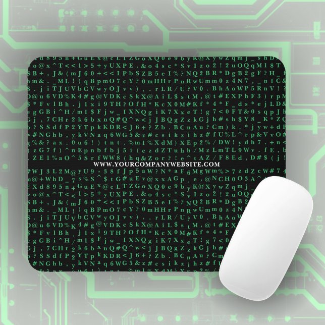 Hacker Geek Programmierer Nerd Mousepad (Von Creator hochgeladen)