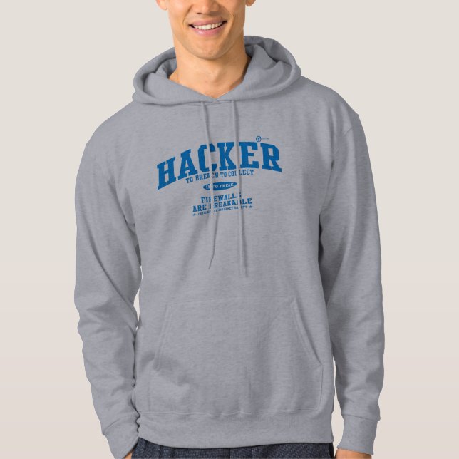 Hacker Hoodie (Vorderseite)
