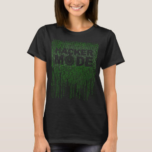 Hacker Mode Cool Cybersecurity T-Shirt
