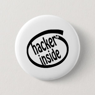 Hacker nach innen button