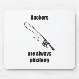 Hacker Phishing Mousepad