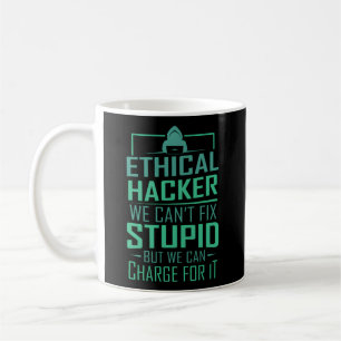 Hacker Programmer Coding Hacking Ethical Hacker Kaffeetasse