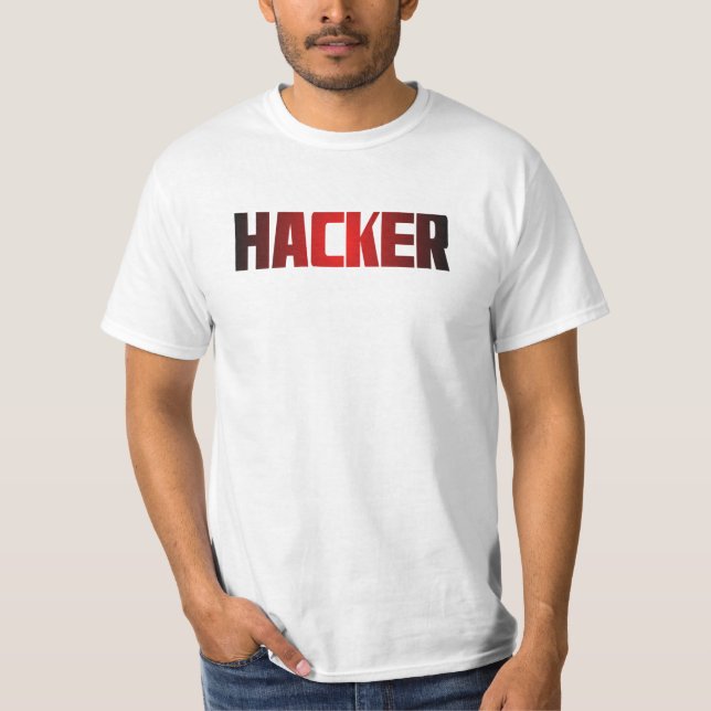 Hacker T-Shirt (Vorderseite)