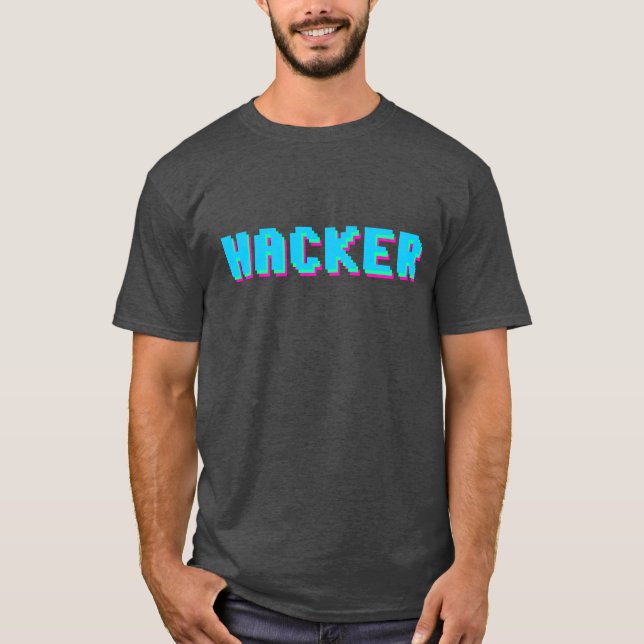 Hacker T-Shirt (Vorderseite)