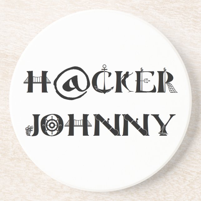 Hacker Untersetzer (Vorne)
