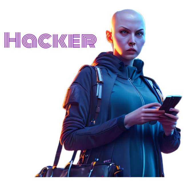 Hackermädchen Hoodie (Von Creator hochgeladen)