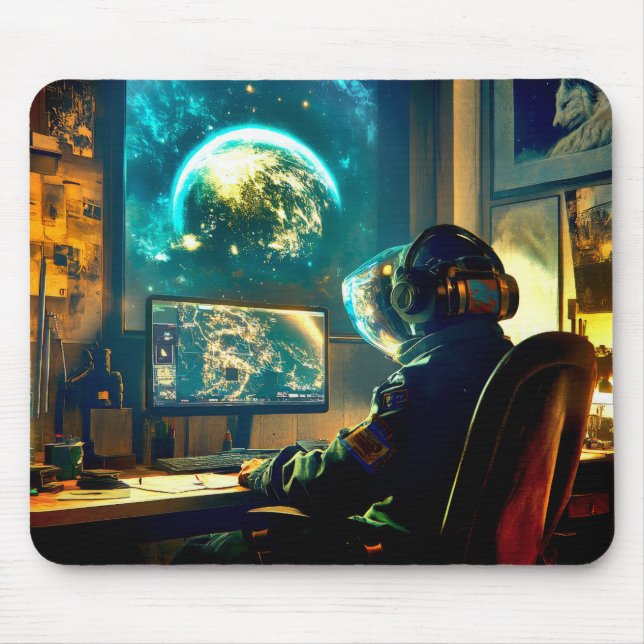 Hackerwelten Mousepad (Vorne)