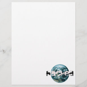 Hacket Planet Erde Briefbogen