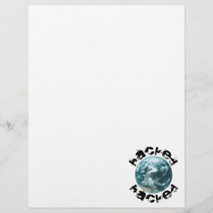 Hacket Planet Erde Briefkopf