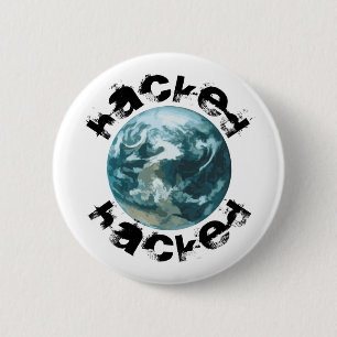 Hacket Planet Erde Button