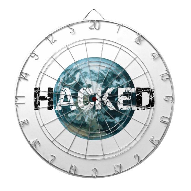 Hacket Planet Erde Dartscheibe (vorne)