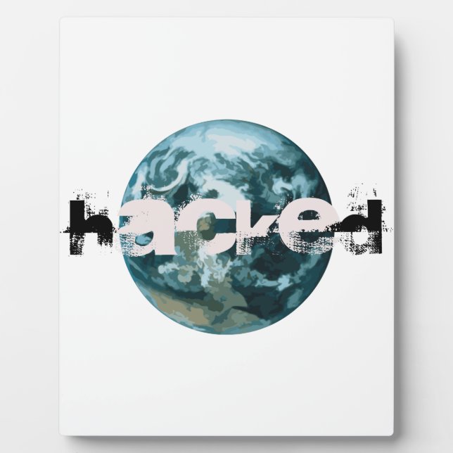 Hacket Planet Erde Fotoplatte (Vorderseite)