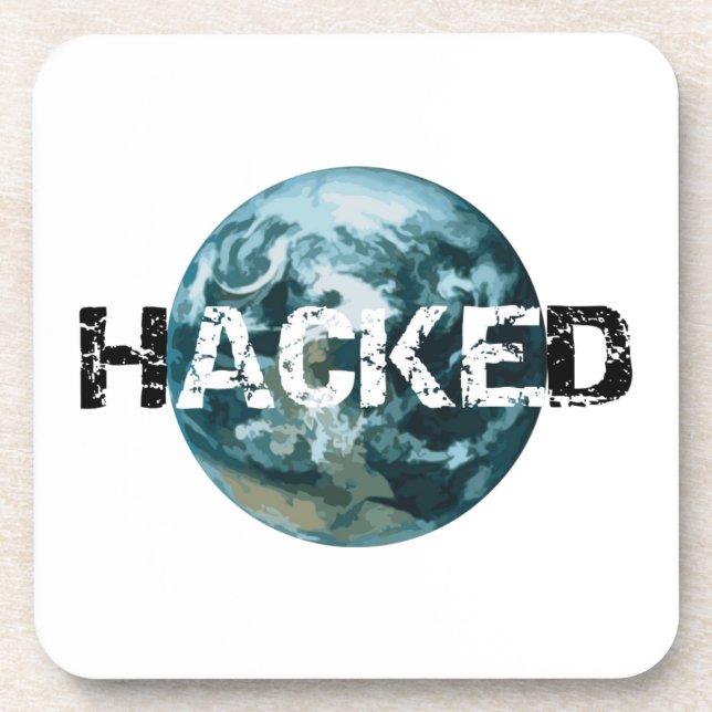 Hacket Planet Erde Getränkeuntersetzer (Vorderseite)