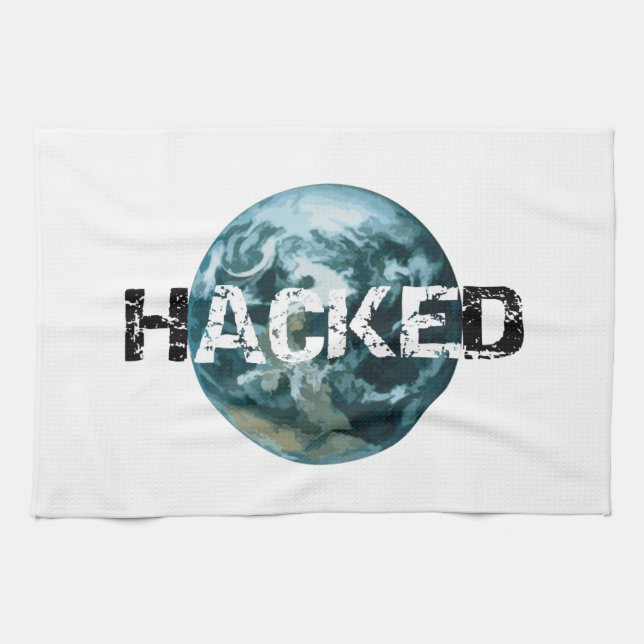 Hacket Planet Erde Handtuch (Horizontal)