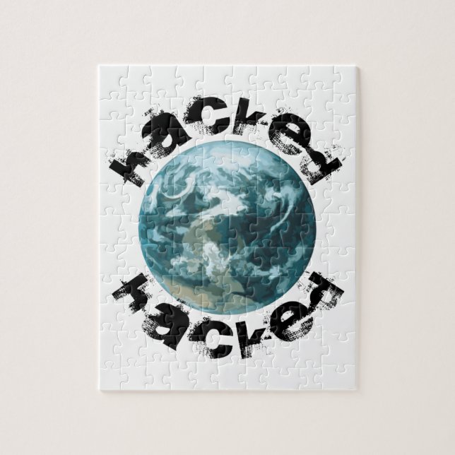 Hacket Planet Erde Puzzle (Vertikal)