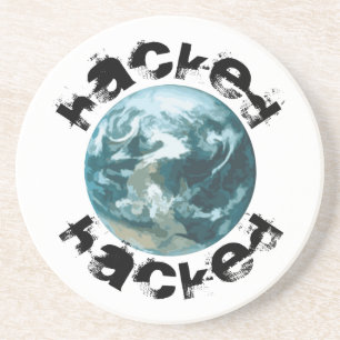 Hacket Planet Erde Sandstein Untersetzer