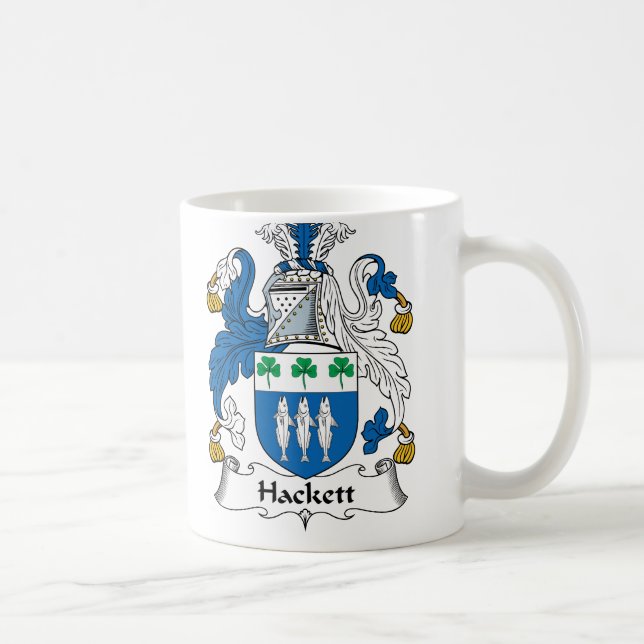 Hackett Familienwappen Tasse (Rechts)