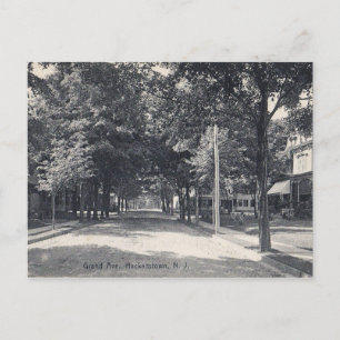 Hackettstown, New Jersey, Grand Ave, antiquarisch Postkarte