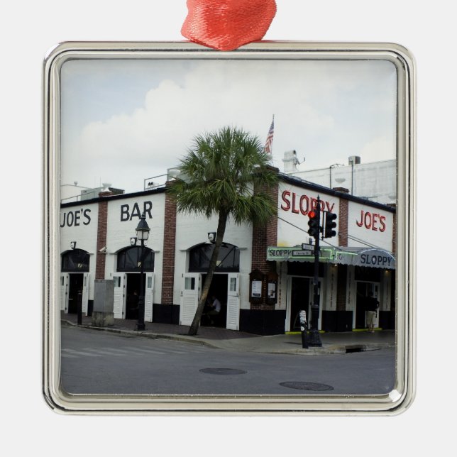 Hackfleisches mit Soße Ornament Aus Metall (Vorne)