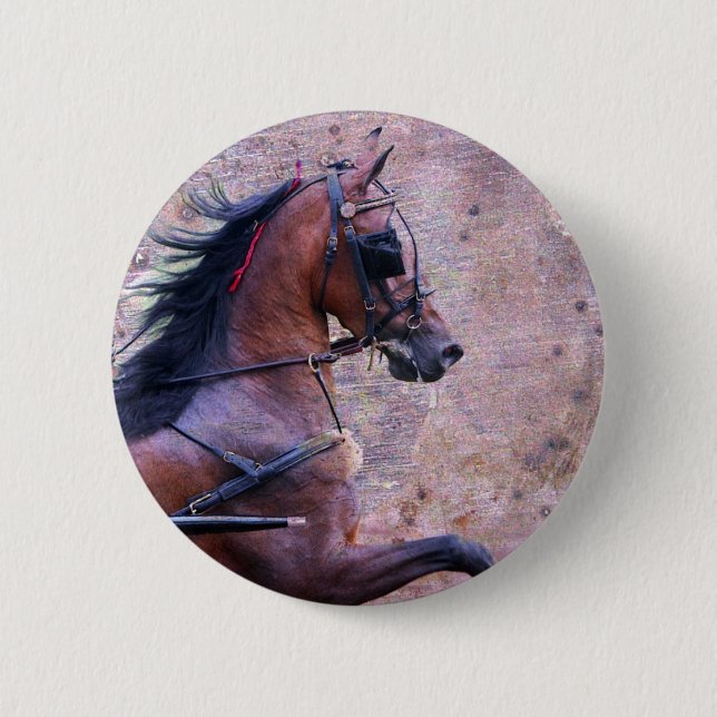 Hackney Grunge Button (Vorderseite)