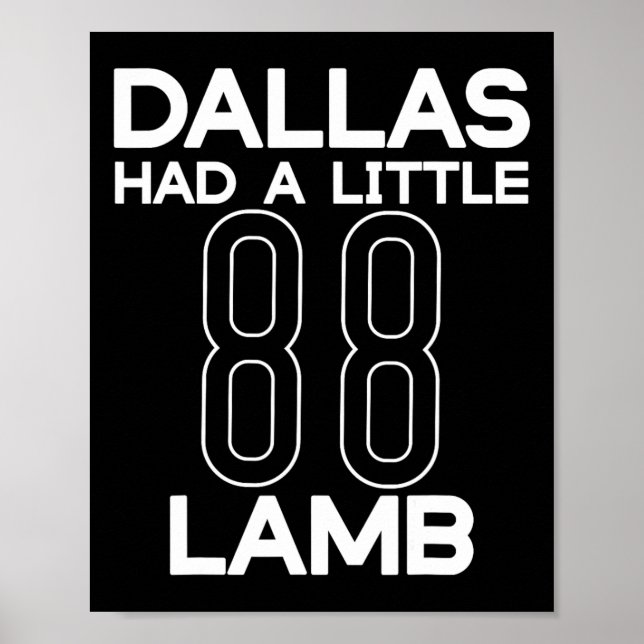Had A Little Lamb Poster (Vorne)