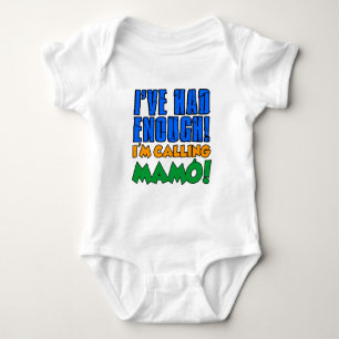 Had genug Calling Mamo Baby Strampler