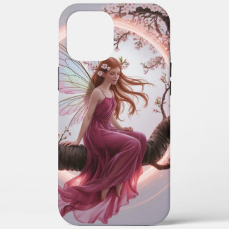 Hada mágica entre flores de cerezo – Ilustración d Case-Mate iPhone Hülle
